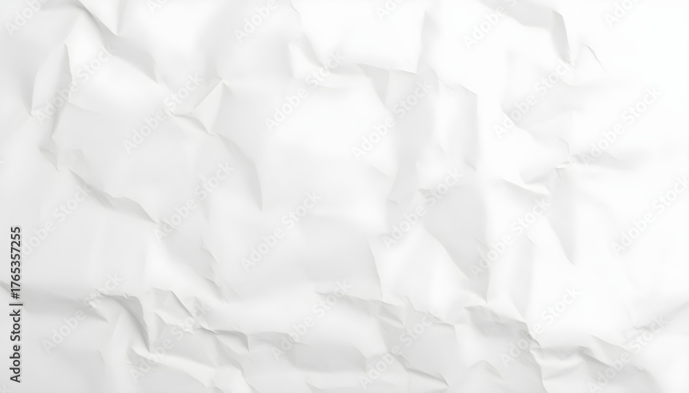 Fototapeta premium 구겨진 종이질감의 회색 흰색 배경 이미지