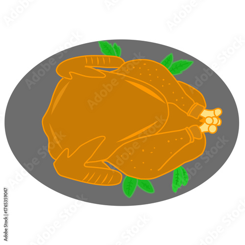 fried chicken on a plate