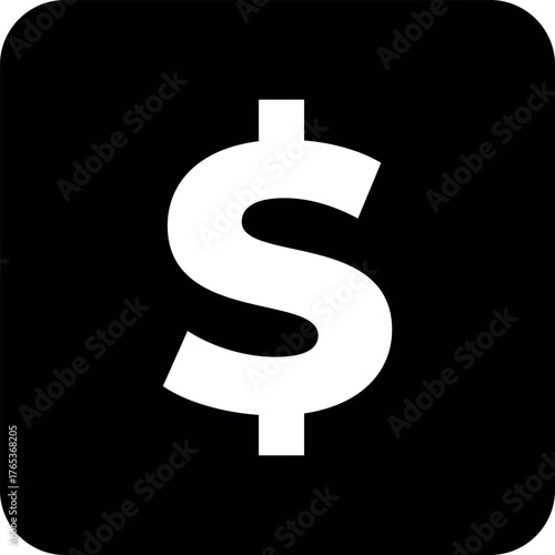 Simple dollar sign graphic