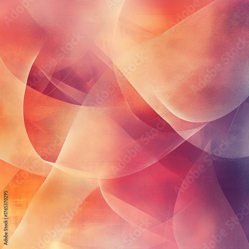 Abstract colorful background with soft wave patterns and gradients for creative use.