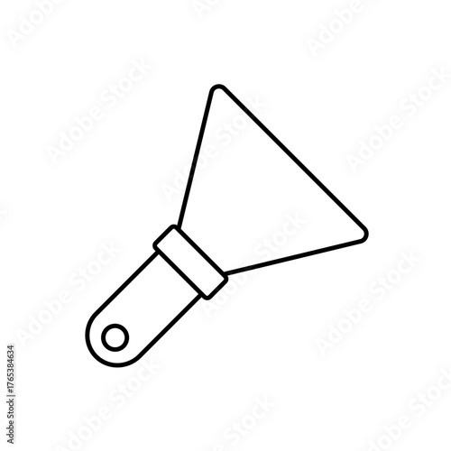 Icon a Scraper, isolated against a clean background.