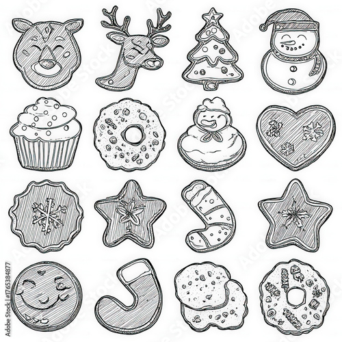Simple Christmas Cookies Dr...