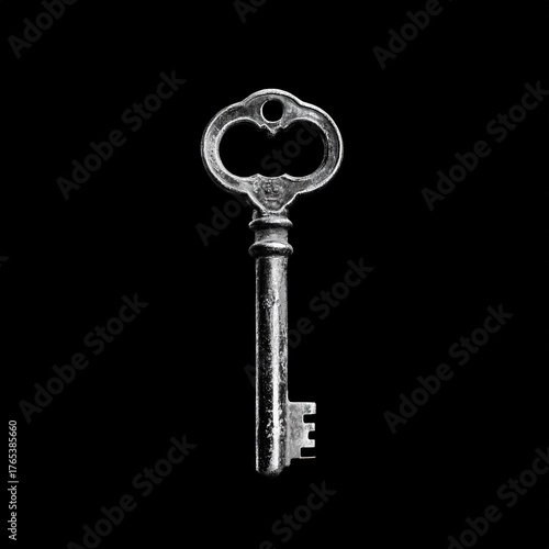 Antique Key Isolated