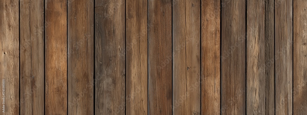 Obraz premium Wooden Planks Textured Background with Natural Tones for Creative Projects and Designs. Banner, copy space