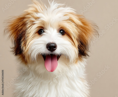funny dog isolated image