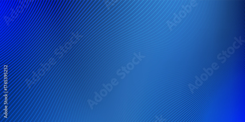 Blue lines abstract blue abstract background with a soft curve and smooth simple abstract modern