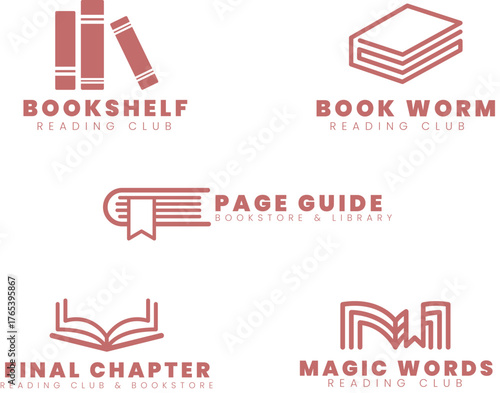 Book logo inspiration Vectors