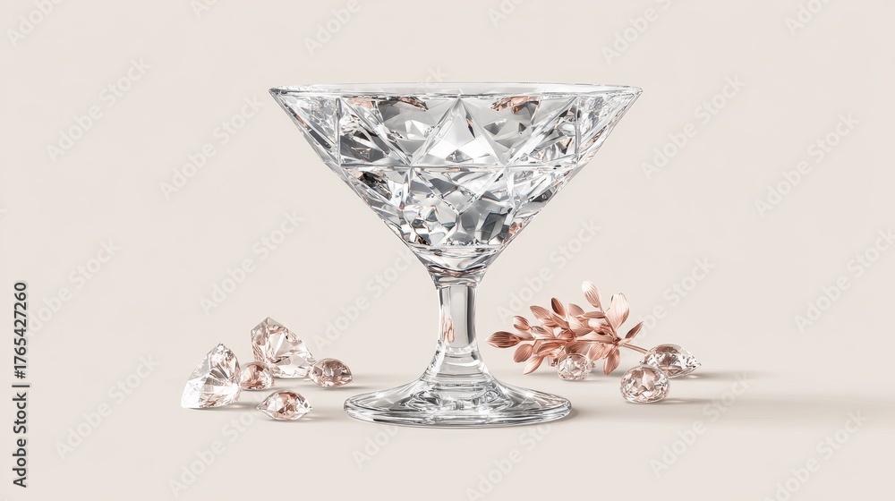 Obraz premium glass of champagne