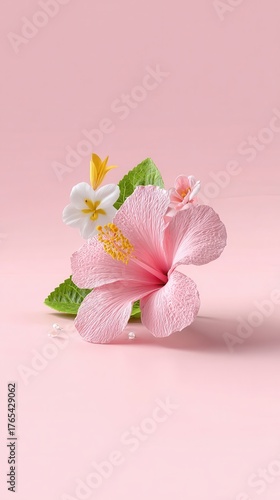 pink lily flower
