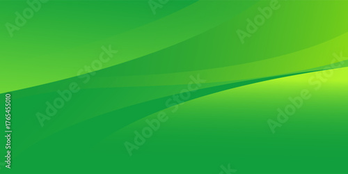 Abstract green wave background. Fluid shapes composition. vector design concept. Decorative web layout or poster, banner