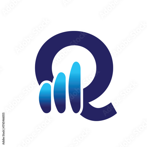 Letter Q logo, Q logo, Business logo, modern, minimal logo, design, colourful, icon, shape, symbol, brand, business identity, elegant, luxury, logotype, branding, custom, abstract