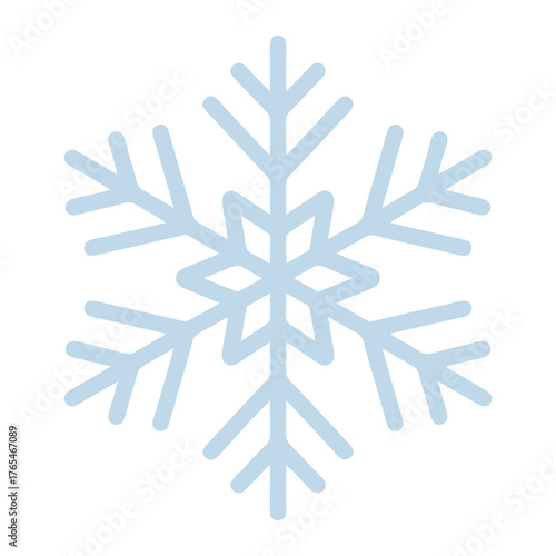 Snowflake Illustration, Vector