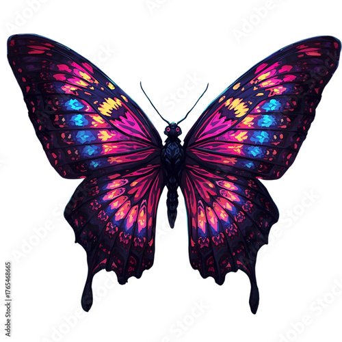 butterfly isolated on white