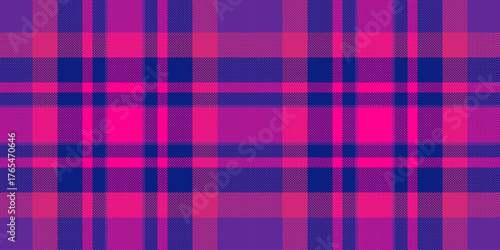 Vibrant plaid texture with bold, interwoven lines. A striking pattern perfect for backgrounds, textiles, or adding a touch of modern flair. Versatile, eyecatching design.