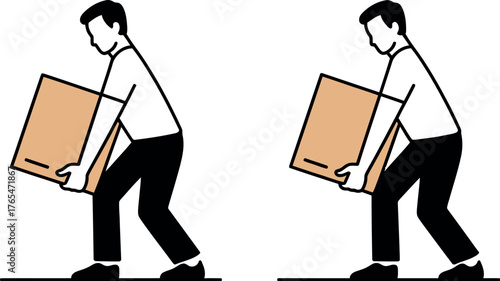 Understanding proper lifting techniques for moving boxes and injury prevention guide