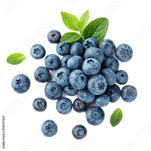 Wallpaper Mural Blueberries heap PNG (transparent) Torontodigital.ca