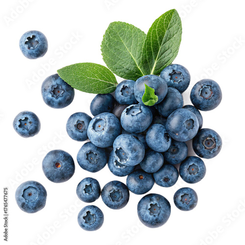 Wallpaper Mural Blueberries heap PNG (transparent) Torontodigital.ca