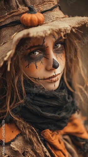 woman and halloween 