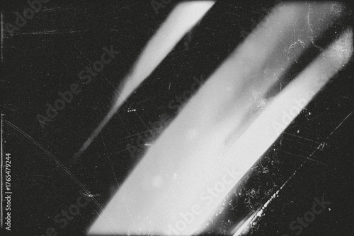 Papier peint retro film overlay effect with scratch dust and motion blur light leaks, retro g