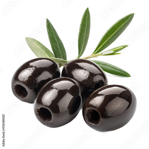 Wallpaper Mural Black olives pitted PNG (transparent) Torontodigital.ca