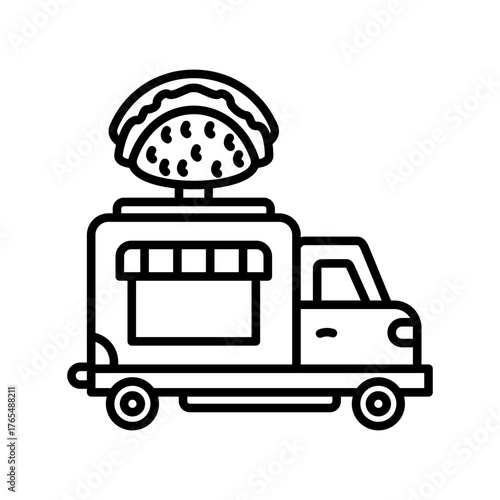 Taco Truck Icon