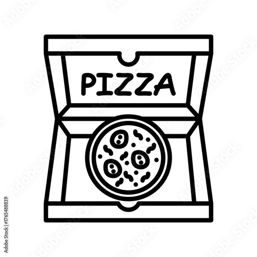 Pizza Box Icon