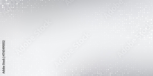 Modern dotted silver foil mesh background with metal mirror texture vector simple