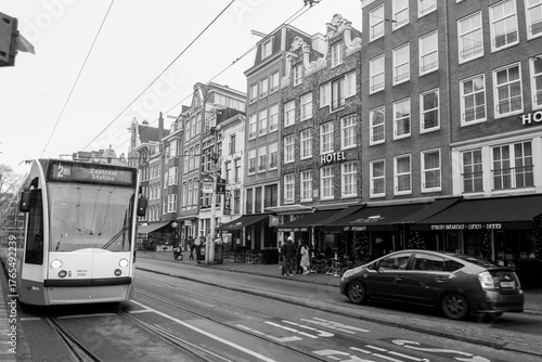 Canvas Print amsterdam city