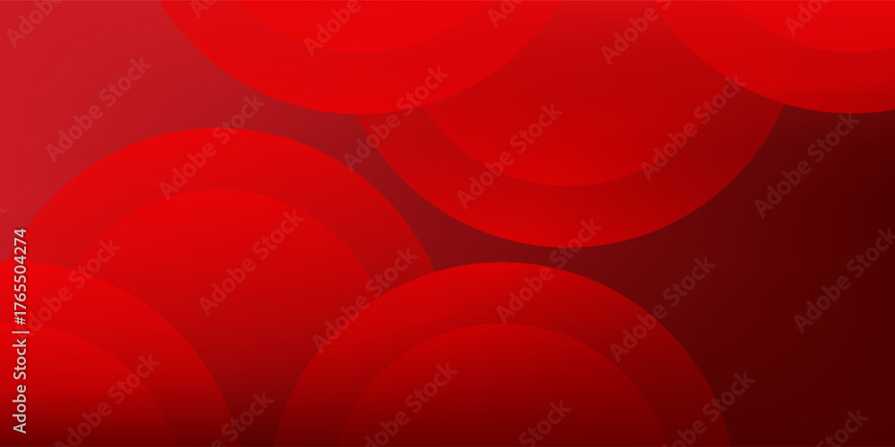 Obraz premium Red abstract background. Dynamic shapes composition. Eps10