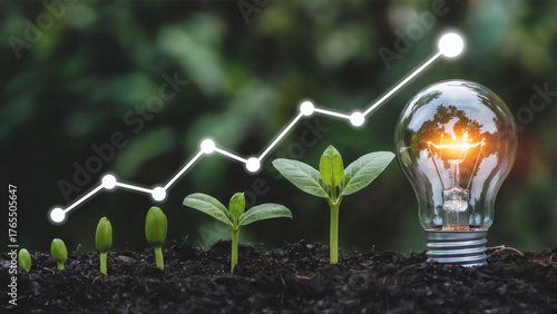 Watch your business grow with innovative ideas that bring success and bright future profits up and up