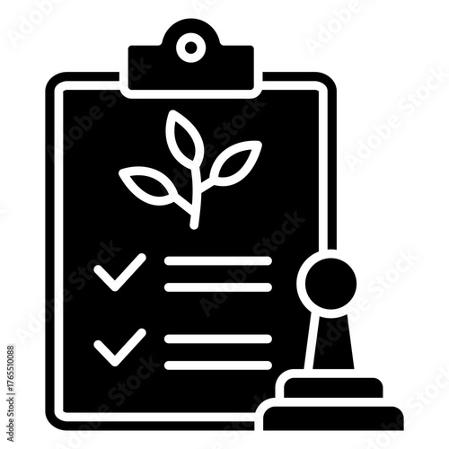 Regulatory Environment Glyph Icon