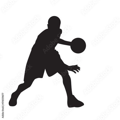 basketball player silhouette