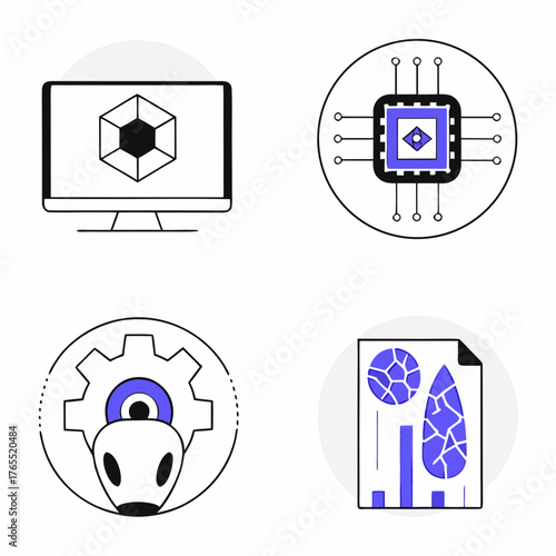 business icons set