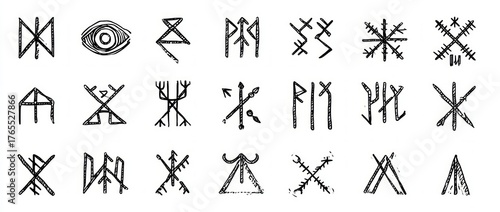 Runes and Magical Sigils: A Collection of Ancient Symbols and Their Meanings