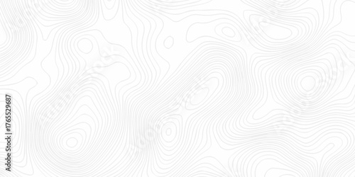 Modern topo map design White background with topographic world grid wave Topographic map geographic line texture.	