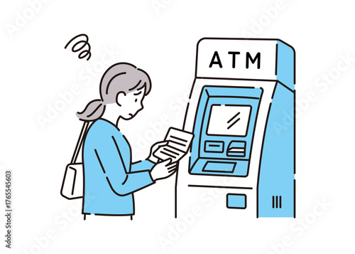 ATM　お金　不安　心配