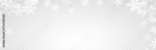 Christmas transparent background with square frame of blue snowflakes.Vector illustration. PNG
