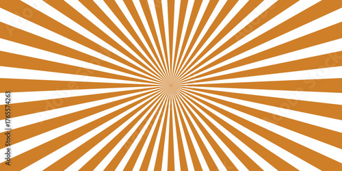 Rich brown and white radial burst background with distinct radiating lines creating a powerful sunbeam or explosion effect suitable for impactful and modern graphic design applications