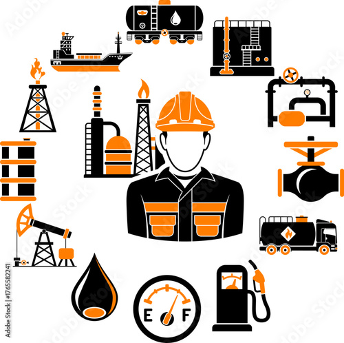 Oil industry Concept