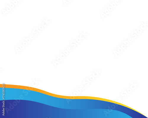 Wavy Footer Gradient