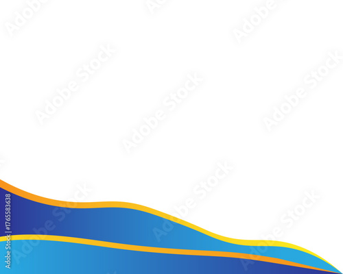 Wavy Footer Gradient