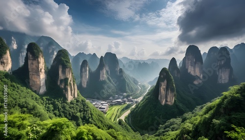 Scenic Mountain Landscape