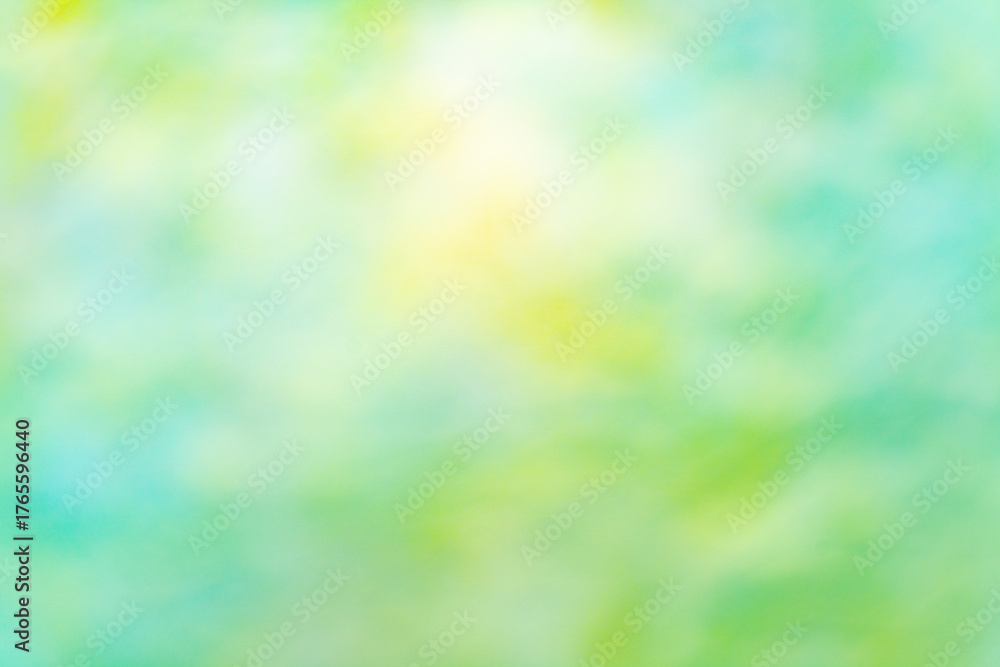 Obraz premium Soft Green and Yellow Abstract Background