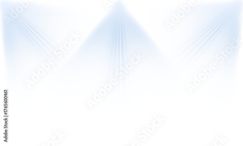 PNG Abstract light rays background soft blue beams converging upward vector graphic for presentations and design elements