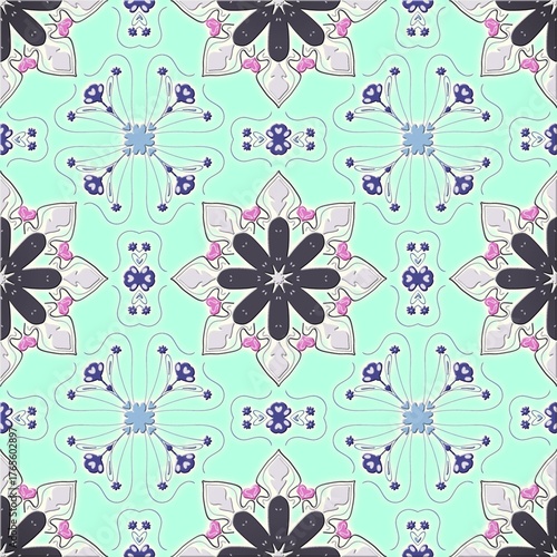Background design: fabric patterns, geometric patterns, vintage patterns, floral fabric patterns