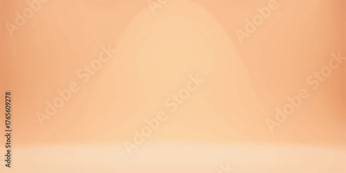 Soft peach colored studio backdrop with subtle vertical texture and light gradient