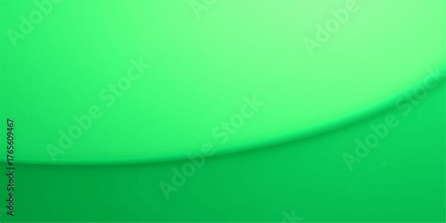 Abstract gradient of bright green and lime green with subtle curve and soft light