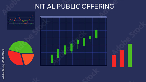 Initial public offering illustration