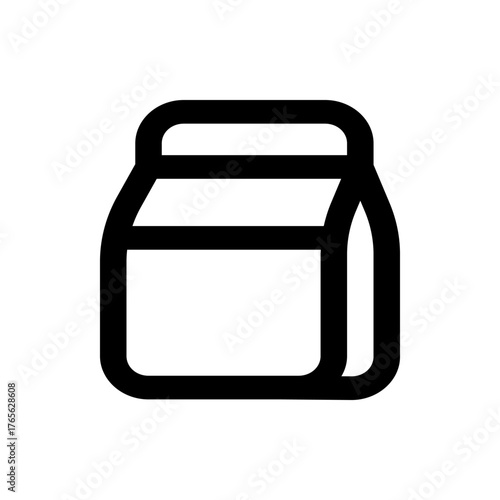 Black clipboard with a rounded rectangle shape and a check mark inside a circle on a white background