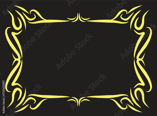 simple frame border classic elegant design.eps